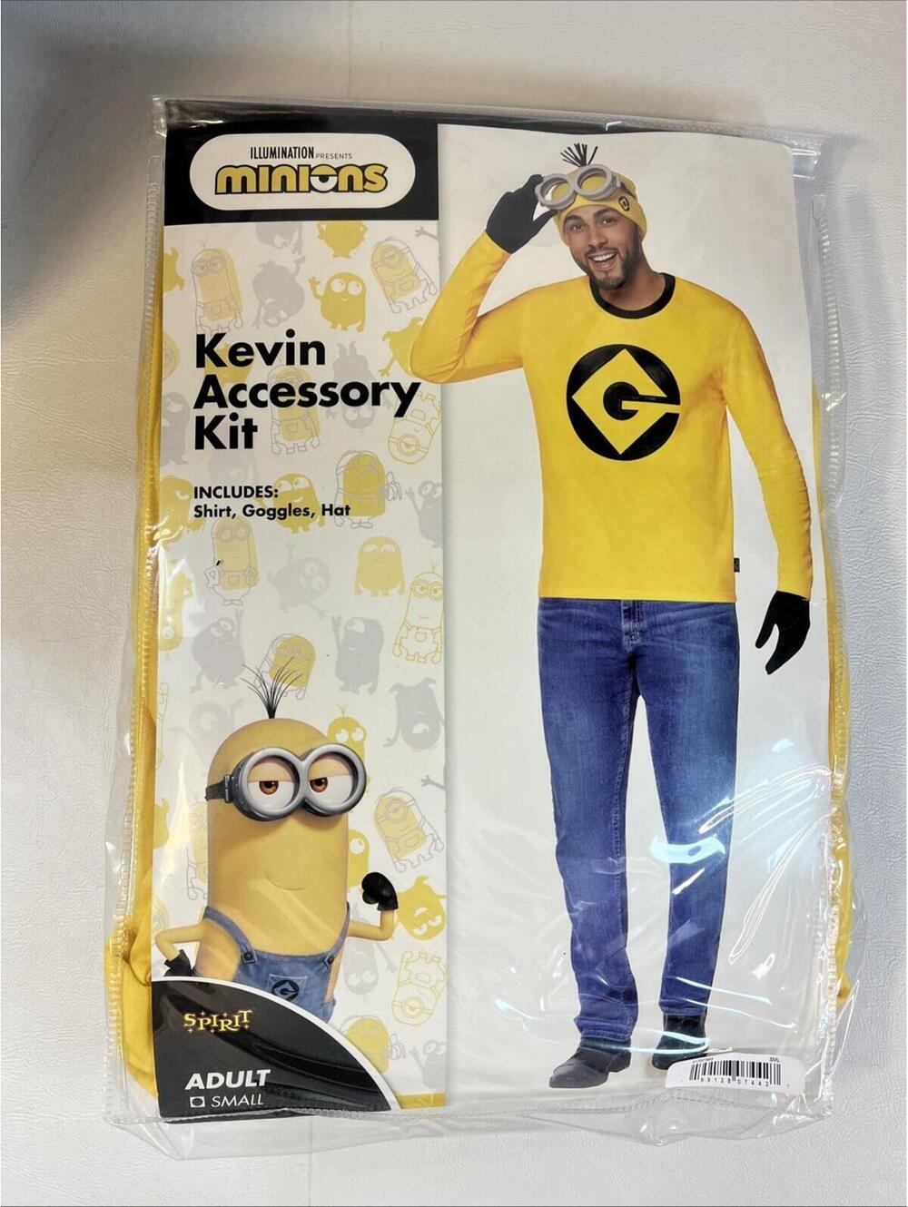 halloween Spirit Halloween Minions Adult Kevin Costume Kit Small male